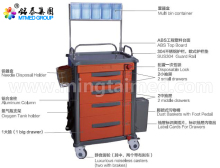 Hospital anesthetic vehicles cart