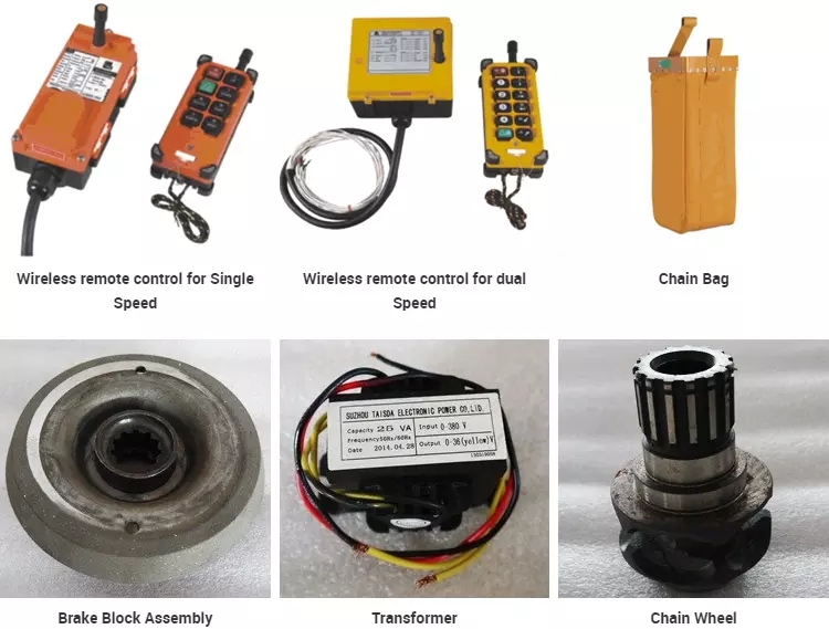 Construction Electric Hoist 1000kg Electric Chain Hoist