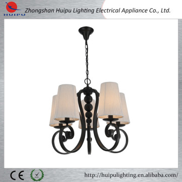 top popular elegant fabric chandelier