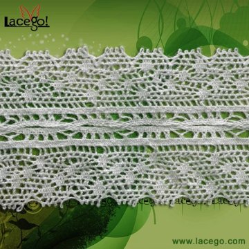 Fashion 100 cotton lace trim yard for dress