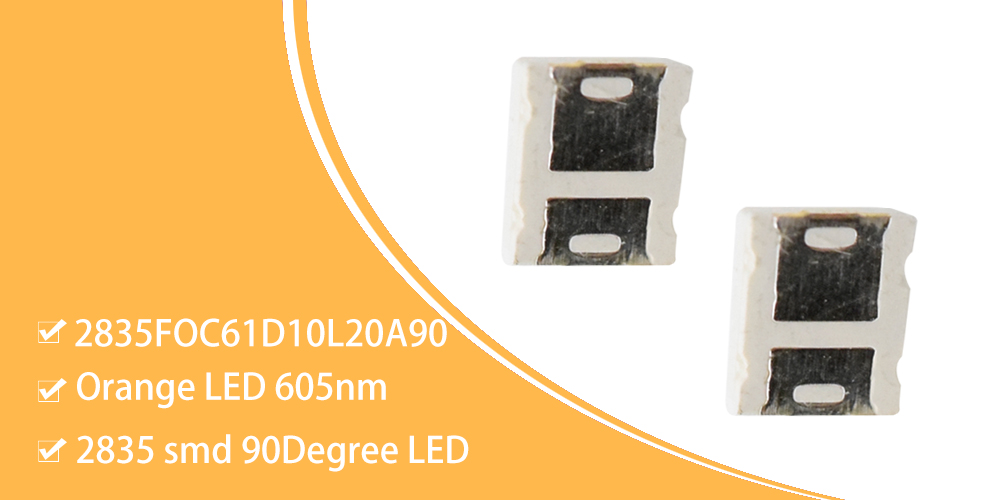 2835 orange SMD LED