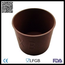 silicone ice bucket, silicone ice cream cup, silicone ice cube