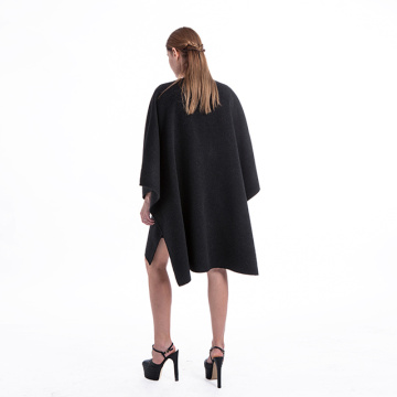 Loose cardigan cashmere coats