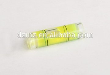 cylindrical tube vial/ crystal tube level