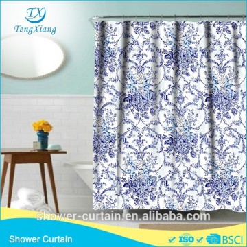 Polyester Fabric Chinese Cultures Shower Curtain