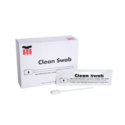 Pre-Saturated 99.7% Isopropyl Alcohol Foam Cleaning Swab for Precision Cleaning