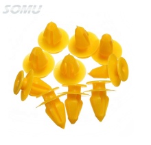 Yellow Car Interior Door Trim Panel Card Retainer Clips Fastener for Ford