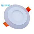 LEDER Recessed Round 18w LED Panel Light