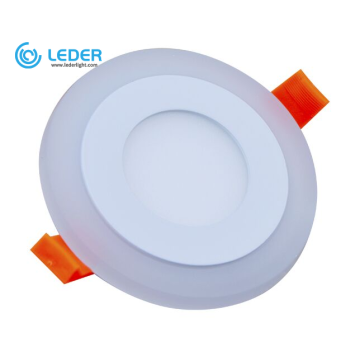 LEDER Recessed Round 18w LED Panel Light