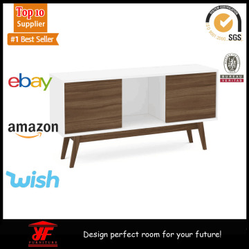 55 Inch Thin Flat Solid Legs TV Stand