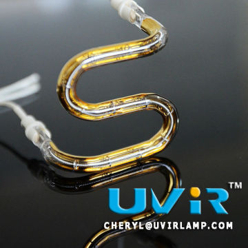 Halogen dryer heating element