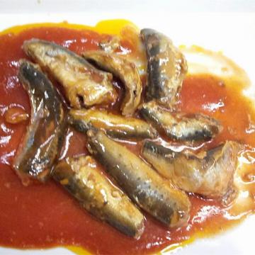 Sardinenfisch in Dosen in Tomaten mit Chili 155g