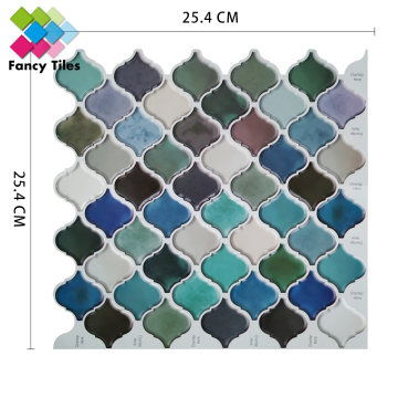 waterproof wall sticker tiles for kitchen