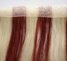 PU skin weft hair, 100% Natural human hair weft, Pu tape weft hair
