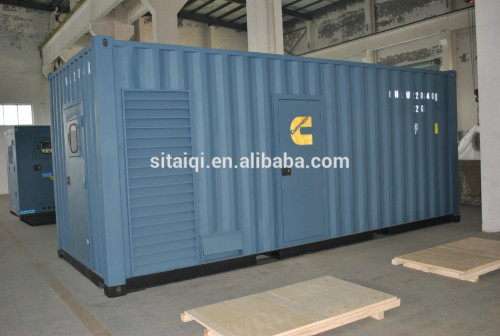 500KVA silent diesel generator sets with famous engine for hot saling