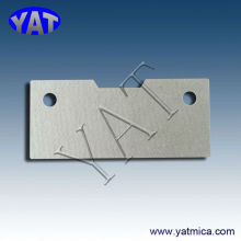 Mica material punching or stamping parts with mica price