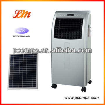 AC & DC Solar rechargeable air cooling fan