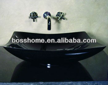 Granite vanity tops attached sinks decorative vessel sink