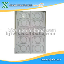 PVC or PET cards of RFID Inlay sheet