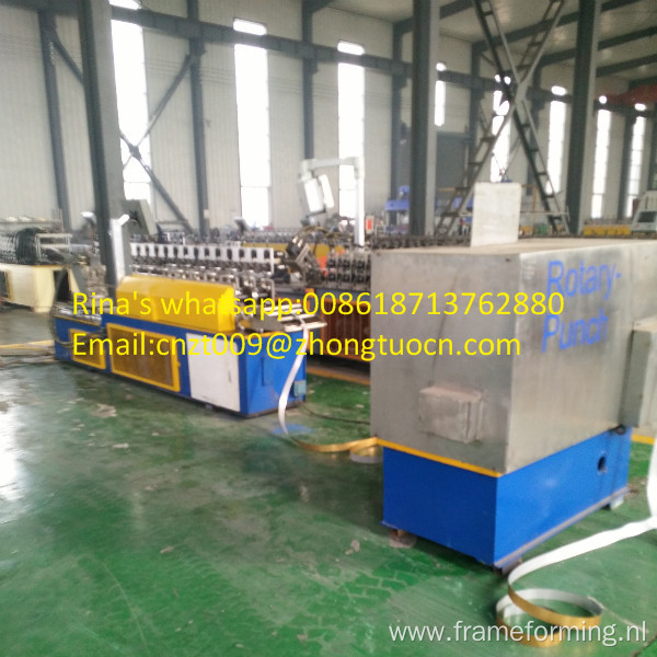 high speed rotary punching L wall angle machine high speed wall angle machine