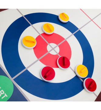 Synthetic Curling Stone Game Set