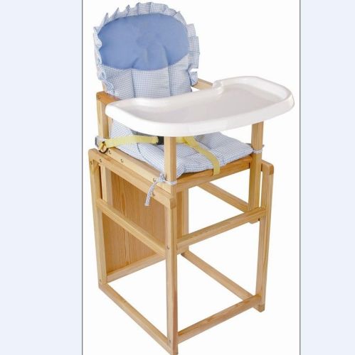 Convertible Babies High Chairs For Restaurant , Wooden Baby High Chair