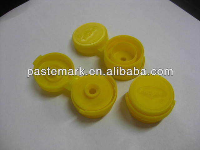 flip top cap tapa closure closing folding machine