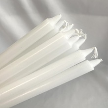White stick candle Tall paraffin wax candle