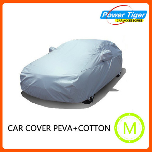 Folding silver PEVA sun Car Cover