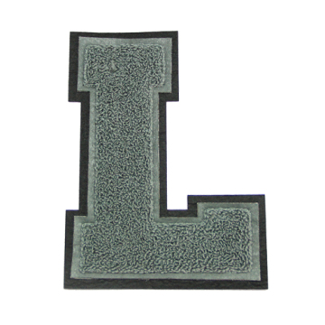 Chenille Varsity Letter L Embroidery Applique Patch