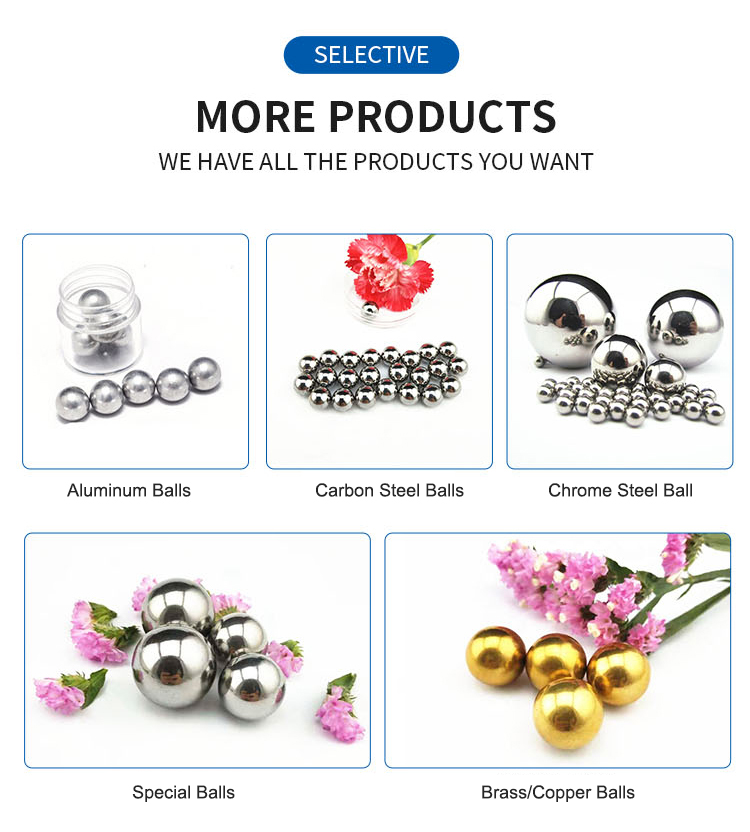 Bolas de acero inoxidable STAINLESS STEEL BALLS