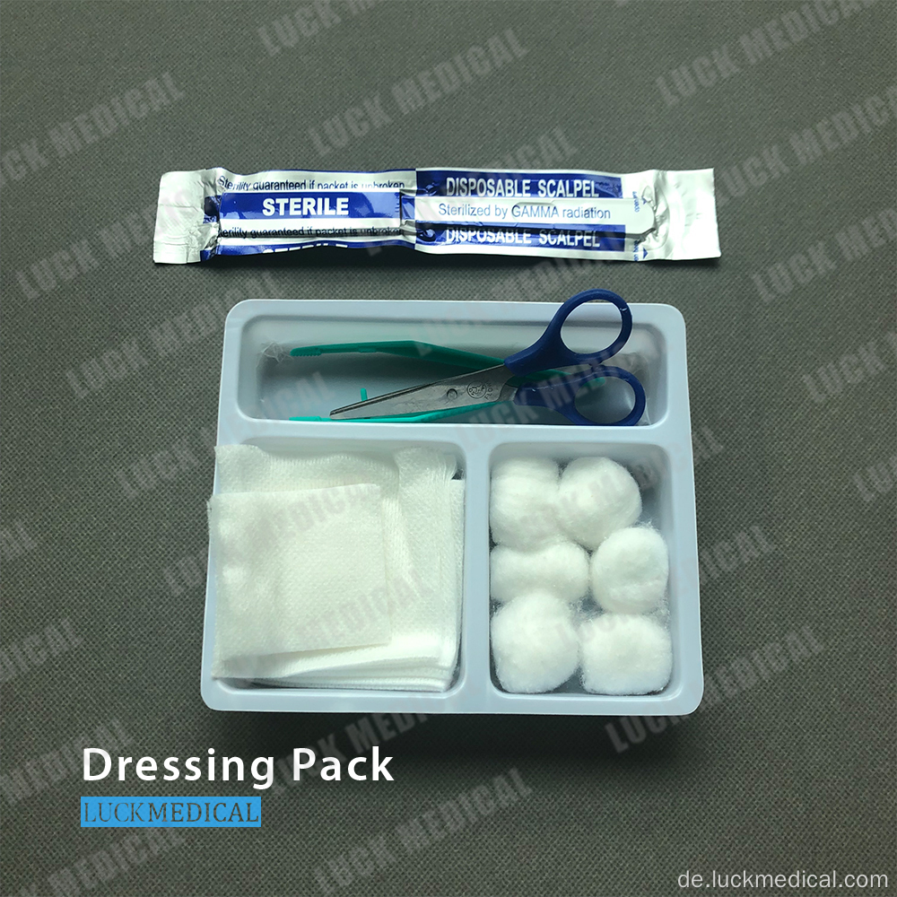 Einweg -Wund -Care -Dressing -Kit