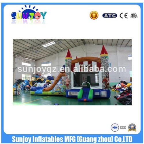 China Inflatable Bouncer Slide Combo / Inflatable Bounce House / Inflatable Bouncer with Slide