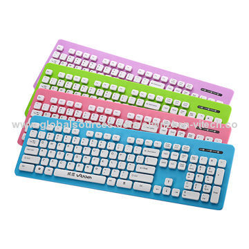 USB Washable Keyboards, New Style, Standard Keys