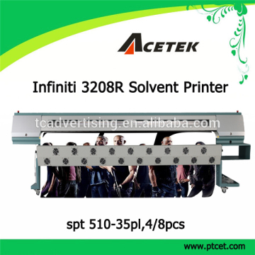 infiniti 3208 solvent printer with SPT head
