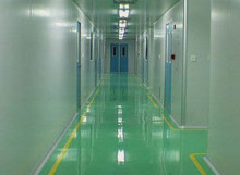 Hospital matte wear-resistant epoxy flat coating