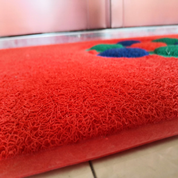 Double colors coil joint mat for outdoor