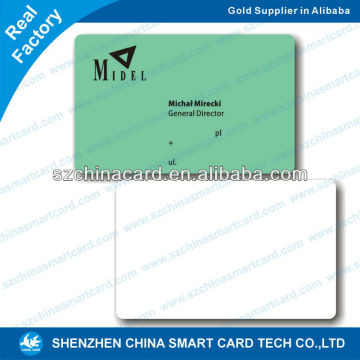 13Years Shenzhen Factory Cheap PVC Employee Card Plastic ID