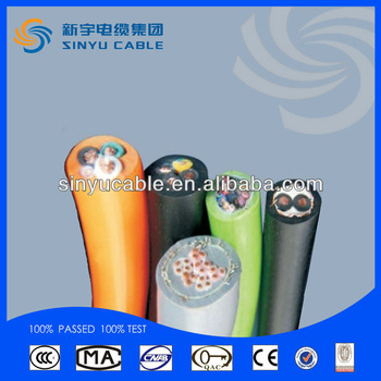 Silver Plating Cu Core Soft Electrical Cable