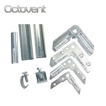 Corner Flanges for Air Conditioning and HVAC Rectangular Duct Connections