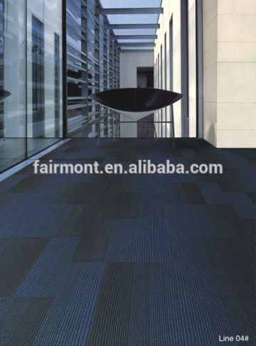 Rubber Backing Carpet Tiles / 100% Nylon Carpet Tiles with PVC Backing XP-01