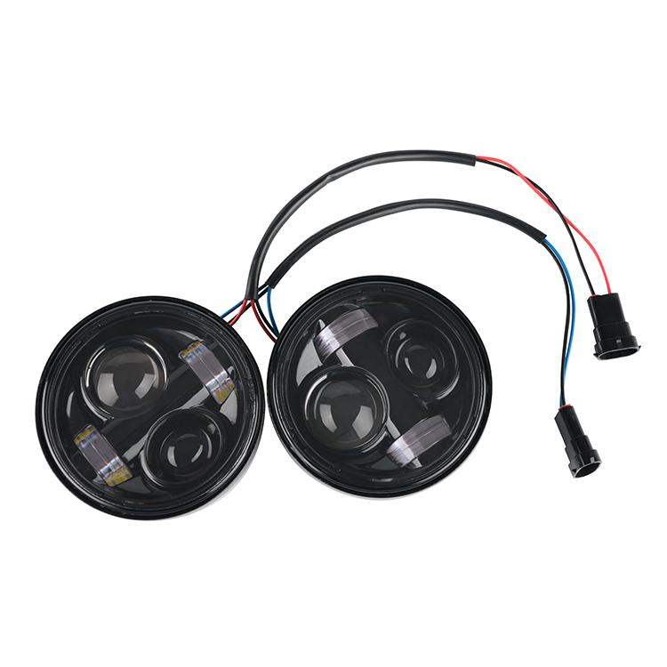 Wholesale waterproof  12v 24v led lights high low beam motorcycle motorbike head light