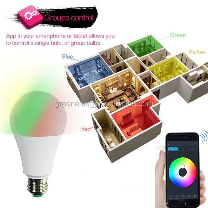 3 years warranty Modern smart edison led bulb with wifi and voice control 10 watt ra>80 smart led wifi bulb