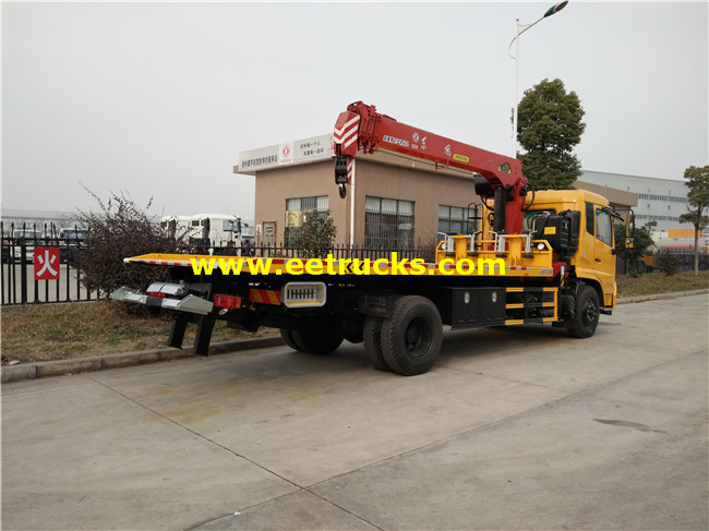 Dongfeng Tow Truck Wreckers with Cranes