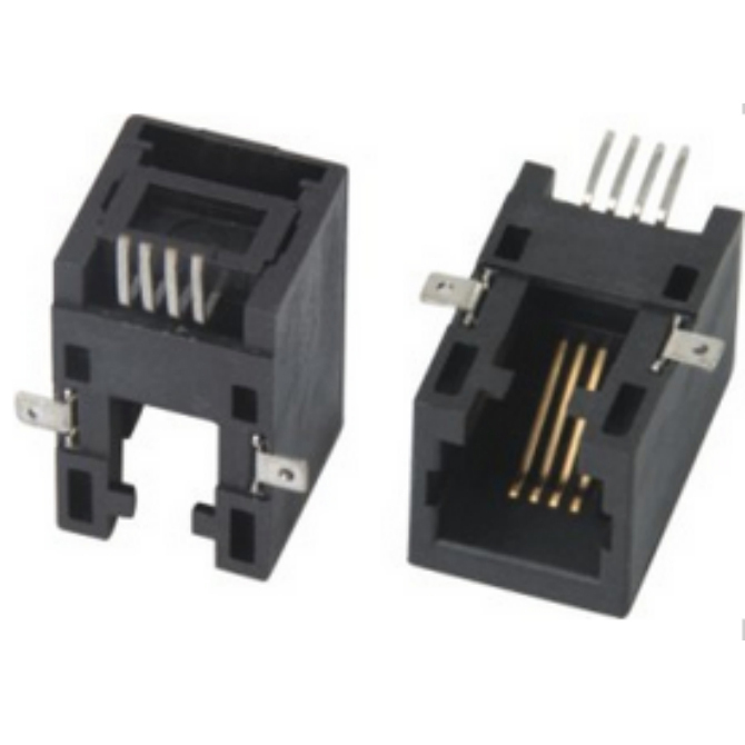 PRISE SMT RJ45 ENTREE LATERALE 4P