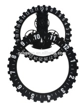 High quality large wall clock mental gear movement