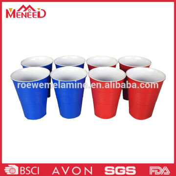 Quality guaranteed unbreakable two tone plastic cup
