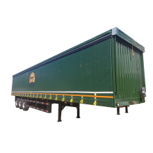 Van Box Semi-Trailer Curtain Side Truck Trailers for Sale