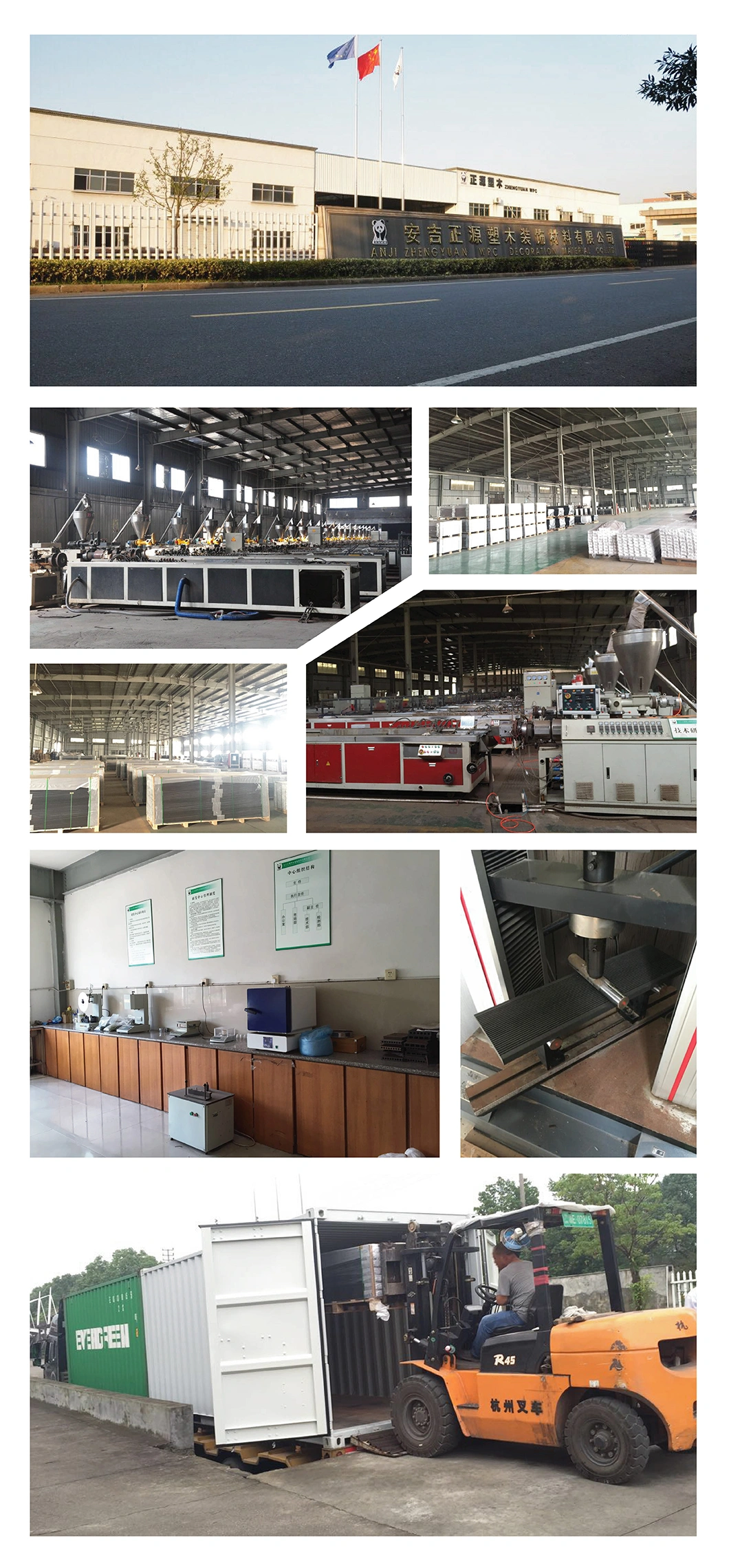 Wholesale China Factory Direct Supply WPC Composite Wood Flooring Decking Boards