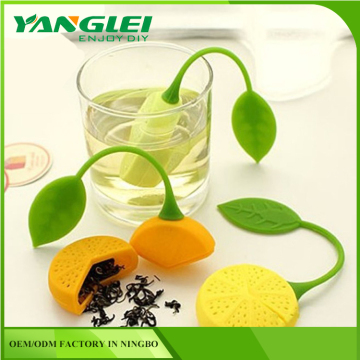 Silicone pear tea strainer tea infusers for sale